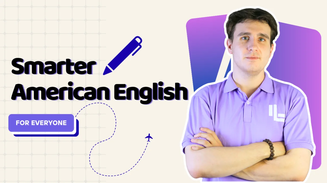 Teacher Jaxson introducing smarter American English for everyone