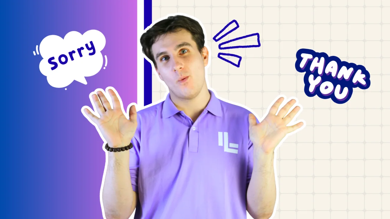 Teacher Jaxson demonstrating expressive everyday phrases